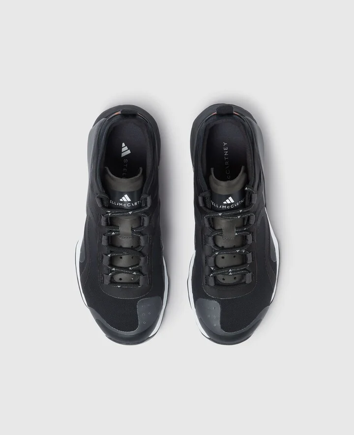 Stella McCartney - Dropset Sneakers, Woman, Black, Size: 3h - Image 4