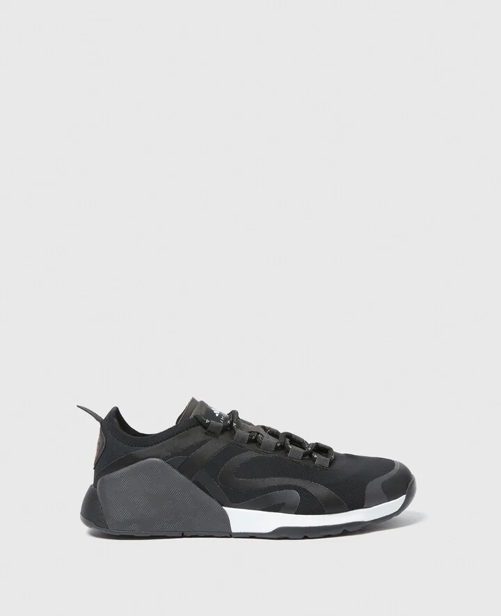 Stella McCartney - Dropset Sneakers, Woman, Black, Size: 3h