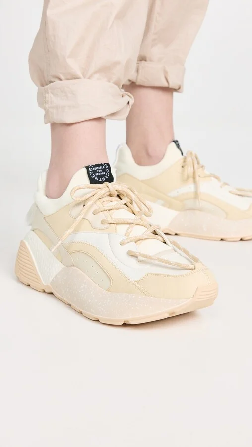 Stella McCartney Eclypse Pastel Monochrome Sneakers - Image 4