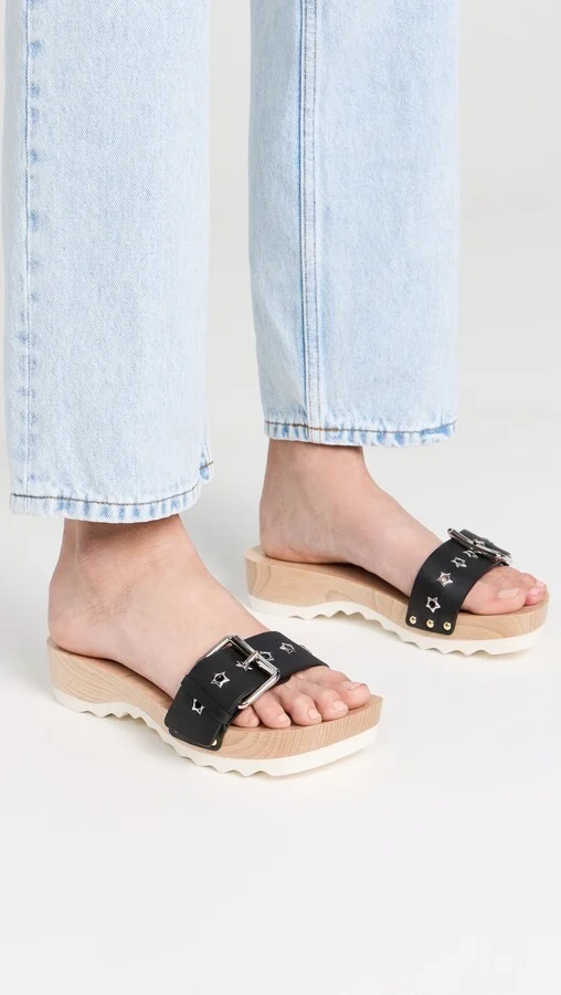 Stella McCartney Elyse Alter Sporty Mat Sandals - Image 5