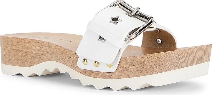 Stella McCartney Elyse Alter Sporty Sandal in White - Image 2