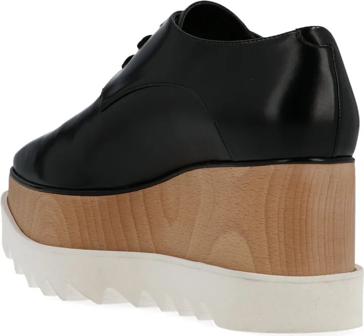 Stella McCartney 'Elyse’ Lace Up Wedges - Image 2