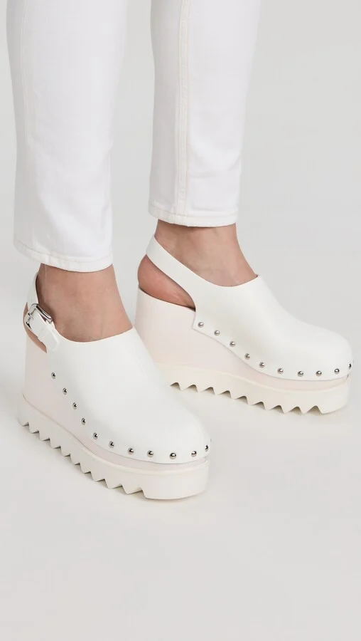 Stella McCartney Elyse Mat Clogs - Image 5