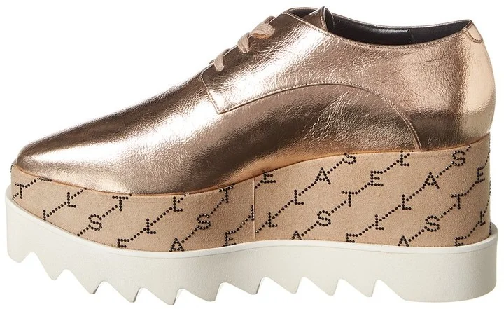 Stella Mccartney Elyse Monogram Platform Oxford - Image 2