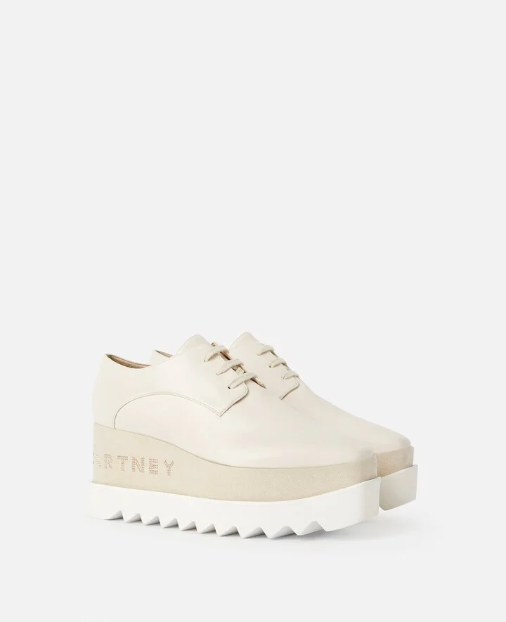 Stella McCartney - Elyse Platforms, Woman, Black, Size: 34 - Image 6
