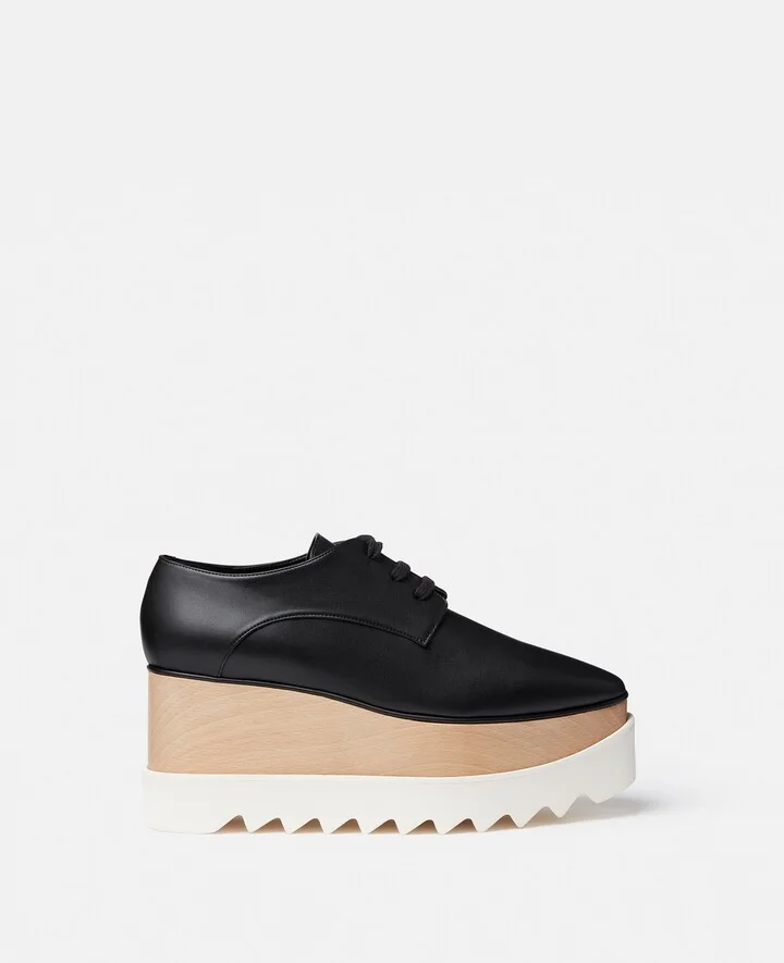 Stella McCartney - Elyse Platforms, Woman, Black, Size: 34