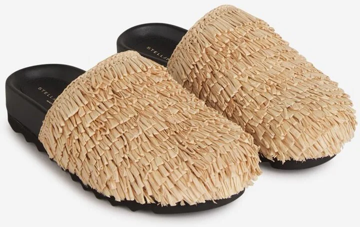 Stella McCartney Elyse Rafia Clogs - Image 2
