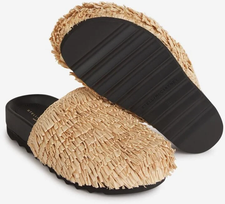 Stella McCartney Elyse Rafia Clogs - Image 5