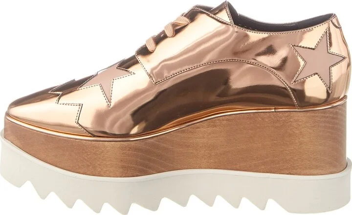 Stella Mccartney Elyse Star Cut-Out Platform Oxford - Image 2