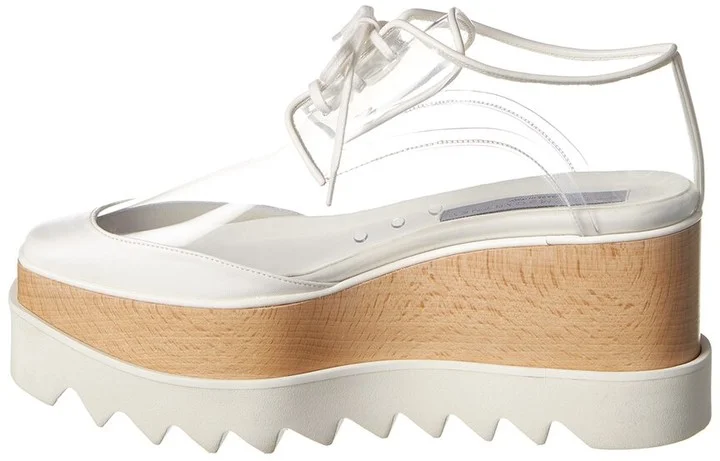 Stella Mccartney Elyse Transparent Platform Oxford - Image 2