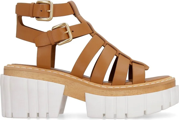 Stella McCartney Emilie Vegan Leather Sandals - Image 2