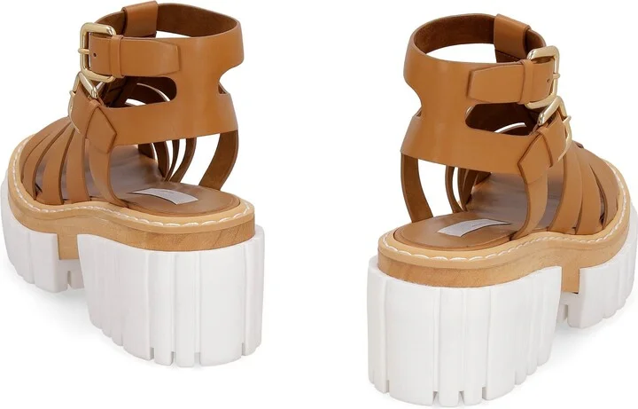 Stella McCartney Emilie Vegan Leather Sandals - Image 4