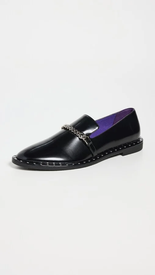 Stella McCartney Falabella Brush Alt Mat Loafers - Image 5