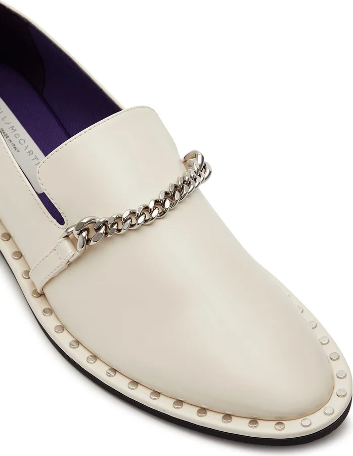 Stella Mccartney Falabella Faux Leather Loafers - Image 4