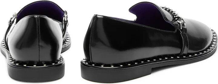 Stella Mccartney Falabella Faux Leather Loafers - Image 7