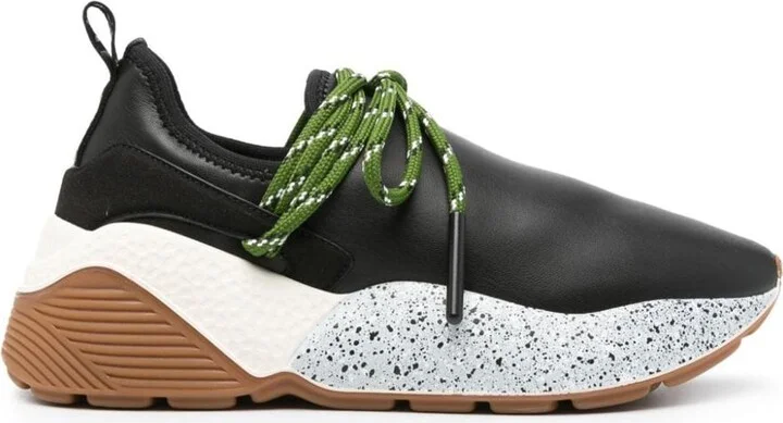 Stella McCartney Faux-Leather Panelled Sneakers