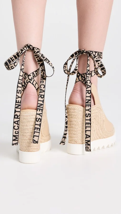 Stella McCartney Gaia Alter Mat Platform Wedges - Image 4