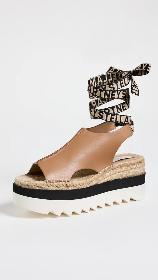 Stella McCartney Gaia Alter Sporty Mat Espadrilles - Image 2