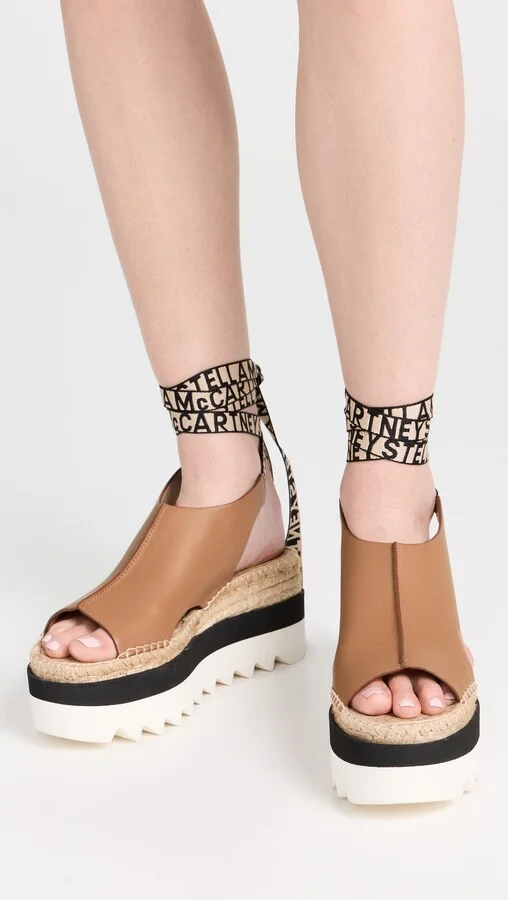 Stella McCartney Gaia Alter Sporty Mat Espadrilles - Image 3