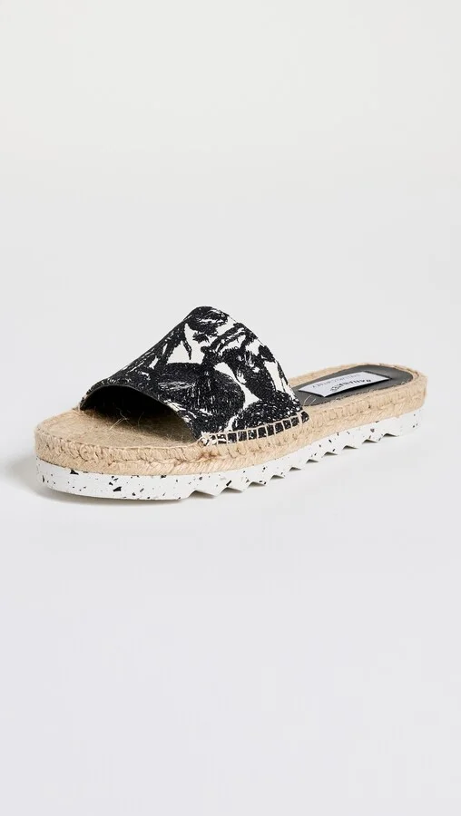 Stella McCartney Gaia Embroidered Mushroom Slides - Image 4