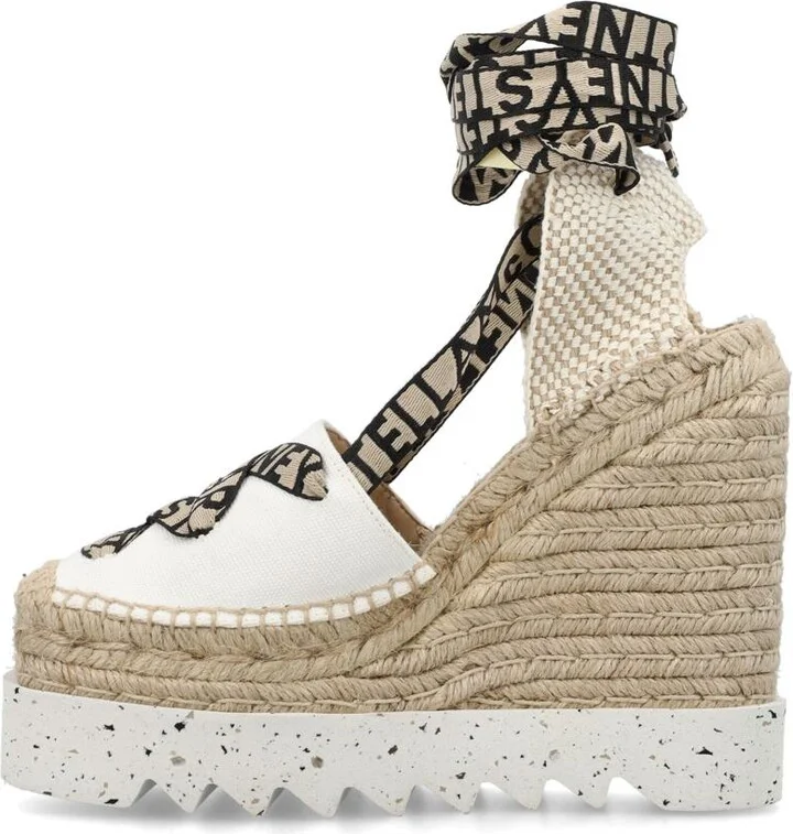 Stella McCartney Gaia Platform Espadrille Wedges - Image 3