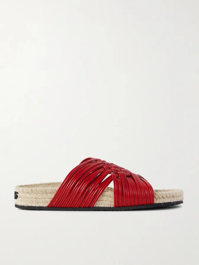 Stella McCartney - Gaia Vegan Flats - Red