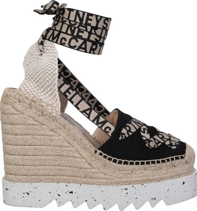 Stella McCartney Gaia Wedged Espadrilles