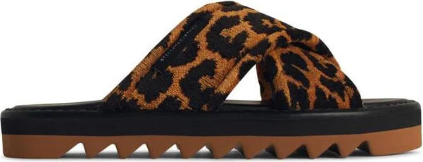 Stella McCartney 'Leo' Multicolored Leather Blend Slippers