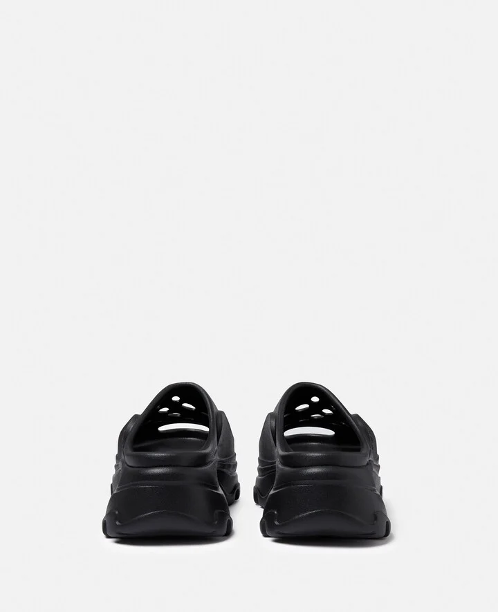 Stella McCartney - Logo Clogs, Woman, Core Black, Size: 7 - Image 2
