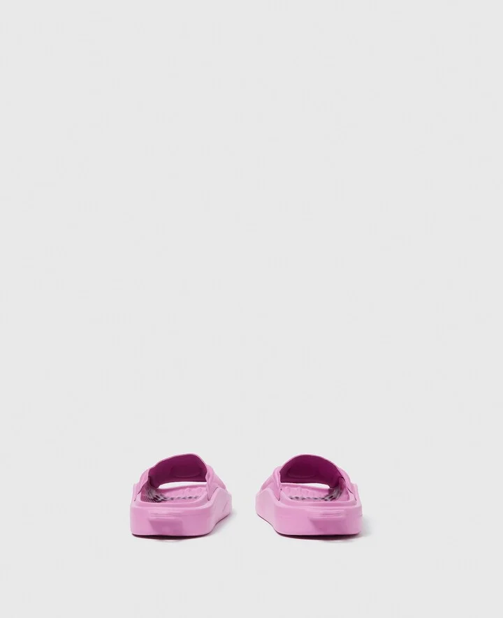 Stella McCartney - Logo Slides, Woman, Semi-Pulse Lilac, Size: 6 - Image 3
