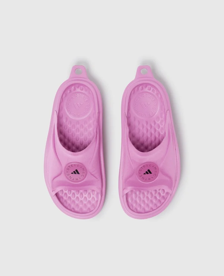 Stella McCartney - Logo Slides, Woman, Semi-Pulse Lilac, Size: 6 - Image 4