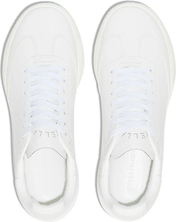 Stella McCartney Loop Faux-Leather Sneakers - Image 3