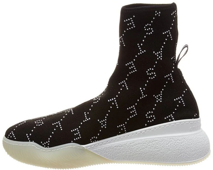 Stella Mccartney Loop Monogram Stretch-Knit Sneaker - Image 2