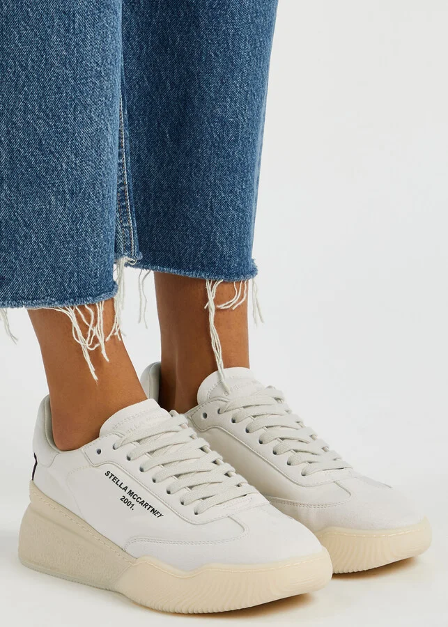 Stella Mccartney Loop Panelled Recycled Nylon Sneakers - Image 5