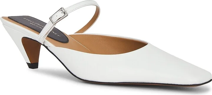 Stella McCartney Mule Pump in White - Image 2