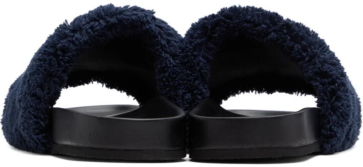 Stella McCartney Navy Fantasia Mickey Vesta Slides - Image 2