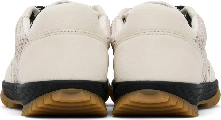 Stella McCartney Off-White & Beige S-Wave Sport Mesh Paneled Sneakers - Image 2