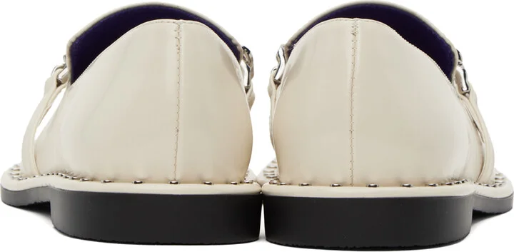 Stella McCartney Off-White Falabella Loafers - Image 2