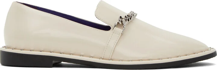 Stella McCartney Off-White Falabella Loafers