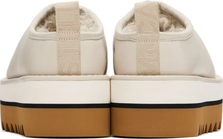 Stella McCartney Off-White Sneak-Elyse Platform Slippers - Image 2