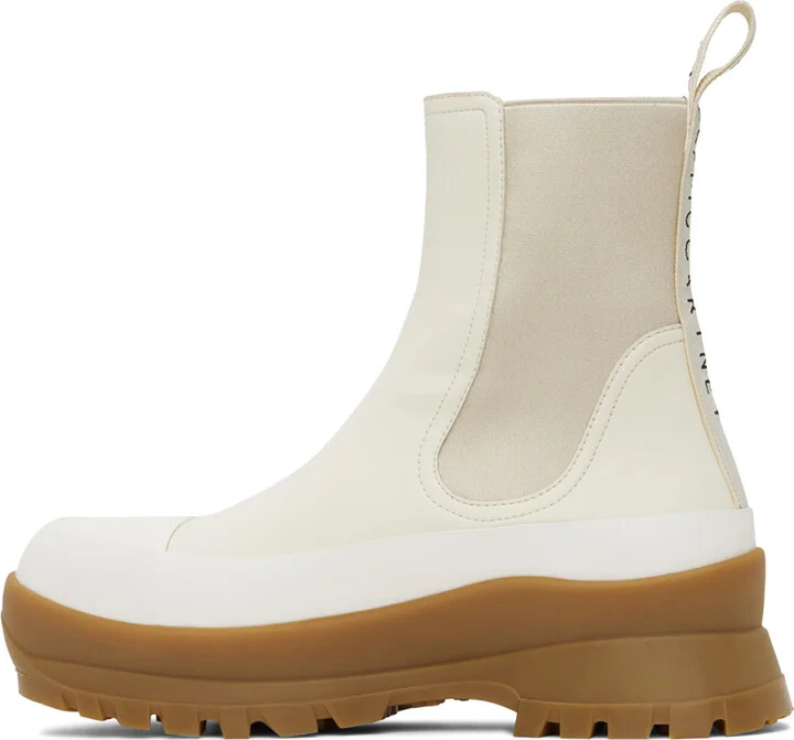 Stella McCartney Off-White Trace Boots - Image 3