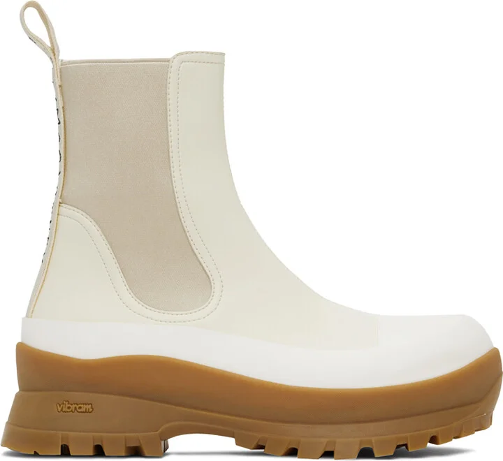 Stella McCartney Off-White Trace Boots