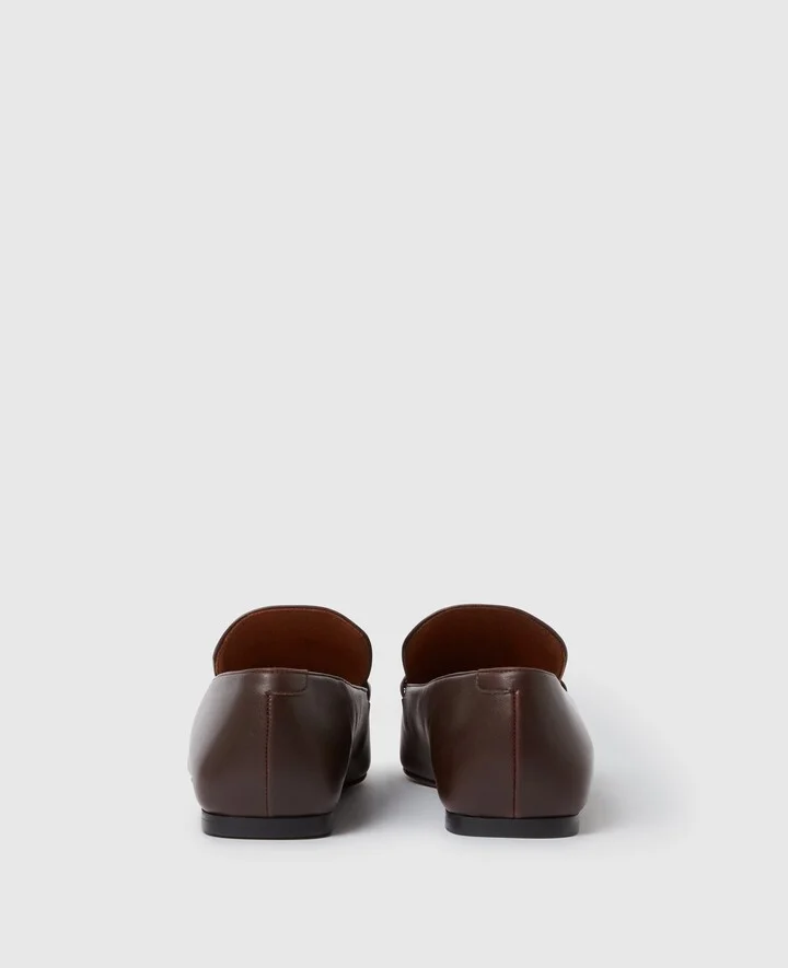 Stella McCartney - Pointed-Toe Slip-On Loafer, Woman, Moka, Size: 35 - Image 3