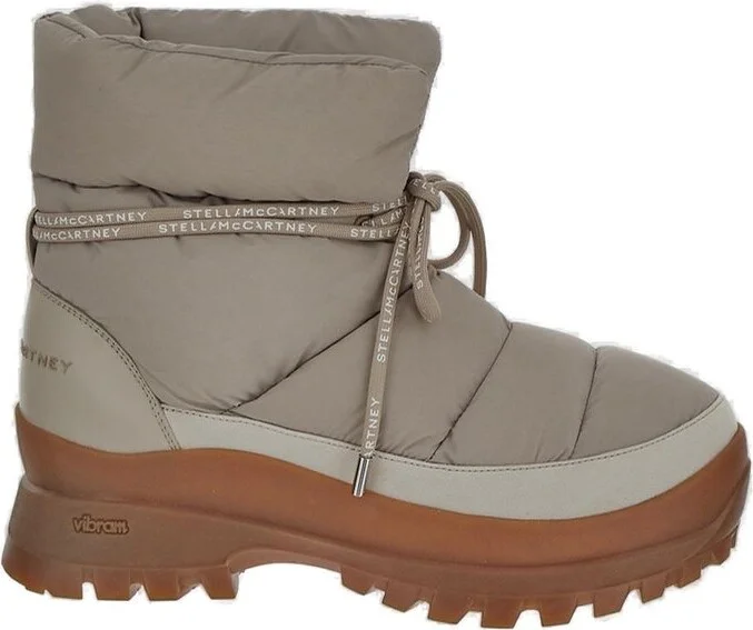 Stella McCartney Round Toe Puffy Trace Boots