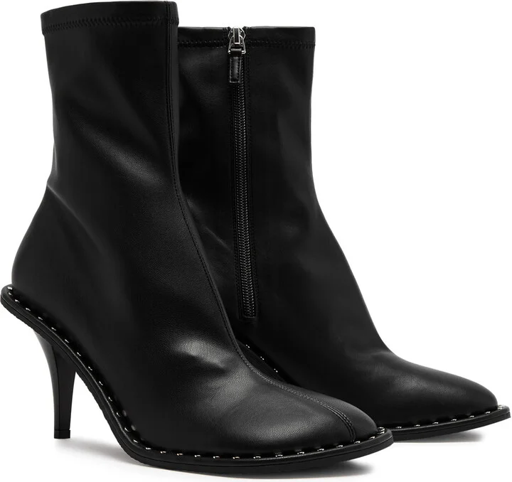 Stella Mccartney Ryder 100 Faux Leather Ankle Boots - Image 2