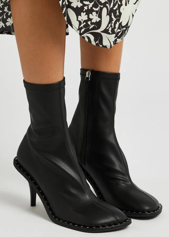 Stella Mccartney Ryder 100 Faux Leather Ankle Boots - Image 5