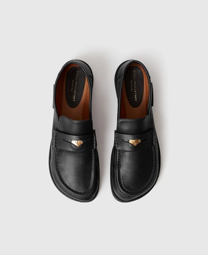 Stella McCartney - Ryder Classic Loafers, Woman, Black, Size: 35 - Image 4
