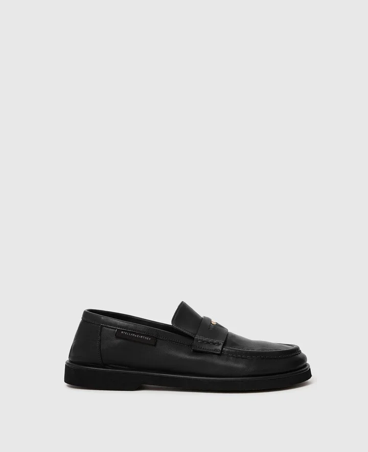 Stella McCartney - Ryder Classic Loafers, Woman, Black, Size: 35