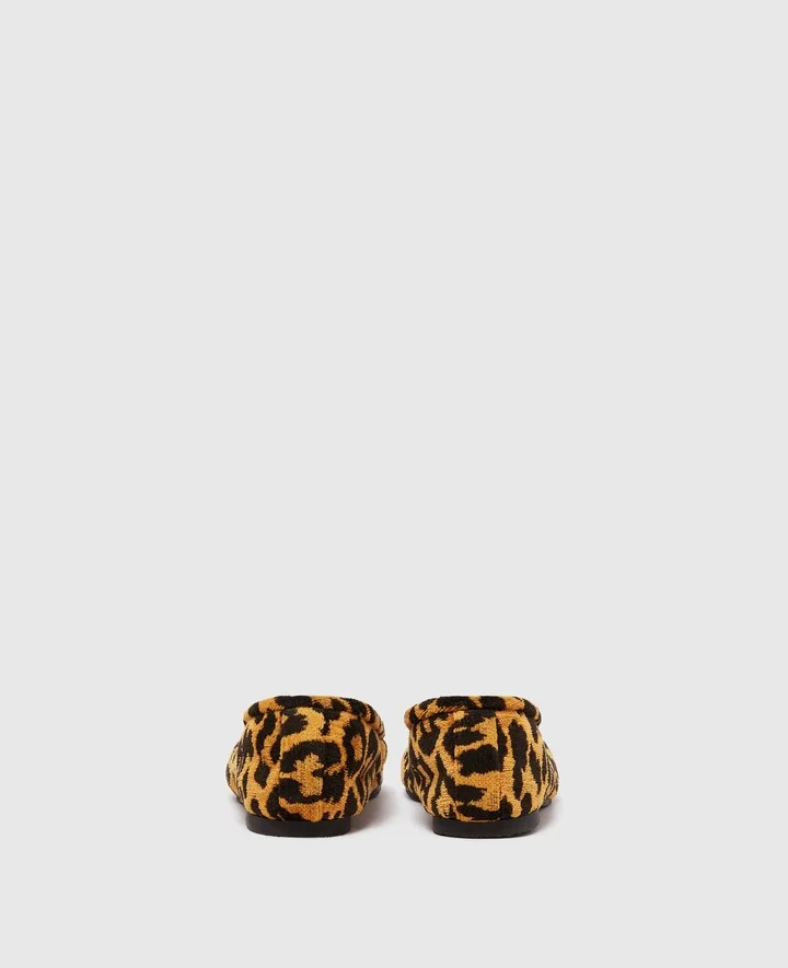 Stella McCartney - Ryder Leopard Ballet Flats, Woman, Leopard print, Size: 35 - Image 3