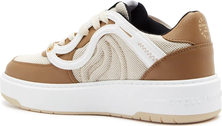 Stella Mccartney S Wave 1 Panelled Canvas Sneakers - Image 2
